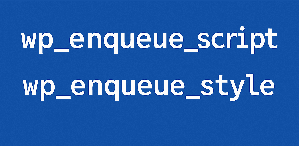 wp enqueue script