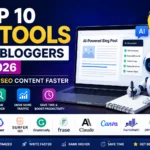 Top 10 AI Tools for Bloggers in 2026 to Write SEO Content Faster